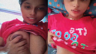 Desi Girl Shows Her Boobs And Fingering Part 4 | Indian MMS