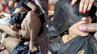 Sexy Desi Bhabhi Blowjob And Fucking | Indian MMS