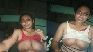 Sexy Big Boob Gf Sucking Dick Part 1 | Indian MMS