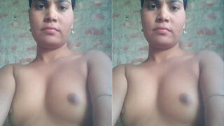 Desi Village Bhabhi Shows Her Boobs And Pussy Part 2 | Indian MMS