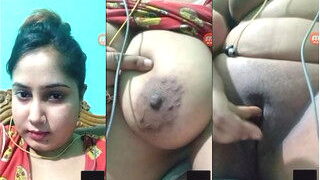 Desi Girl Shows Her Big Boobs And Pussy | Indian MMS