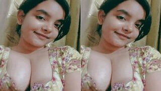 Desi Girl Shows Her Boobs | Indian MMS