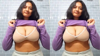 Sexy Desi Girl Shows Nude Body And Ridding Part 2 | Indian MMS