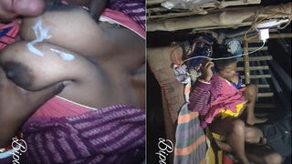 Desi Wife Fucking And Cum On Her Boobs | Indian MMS
