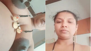 Desi Wife Shows Her Boobs And Pussy | Indian MMS