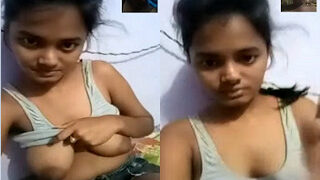 Desi Girl Shows Her Boobs | Indian MMS