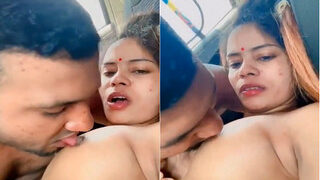 Sexy Desi Girl Boobs Sucking By Lover Part 2 | Indian MMS