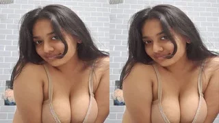 Sexy Desi Girl Shows Nude Body And Ridding Part 1 | Indian MMS
