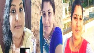 Desi Aunty Shows For Lover | Indian MMS