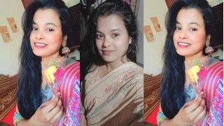 Sexy Desi Bhabhi Shows For Hubby | Indian MMS