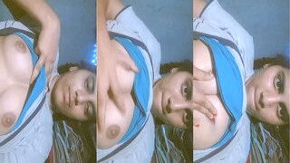 Cute Desi Girl Shows Boobs | Indian MMS