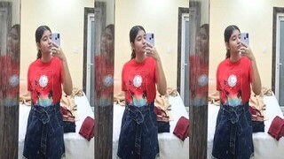 CUte Desi Girl Striping And Shows Nude Body | Indian MMS