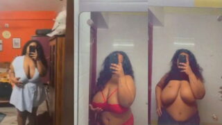 Desi BBW Girl Shows For Lover | Indian MMS