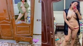 Sexy Desi Girl Record Nude Selfie Part 1 | Indian MMS
