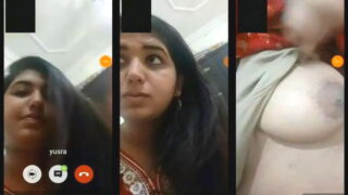 Sexy Desi Girl Shows Boobs On VC | Indian MMS