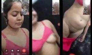 Desi Girl Shows Boobs And Pussy On VC | Indian MMS