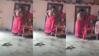 Desi BBW Bhabhi Wearing Cloths | Indian MMS