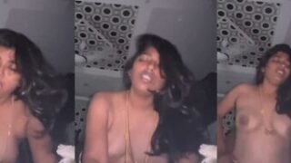 Desi Tamil Wife Standing Fucking | Indian MMS
