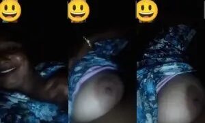 Desi Girl Play With Her Boobs | Indian MMS