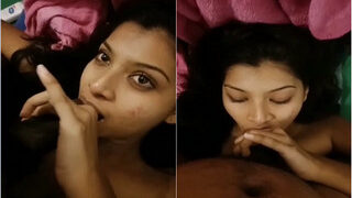 Desi Girl Give Blowjob | Indian MMS