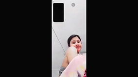 Bangla girl with audio showing