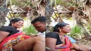 Desi Aunty Sex Outdoor Sex With his Friend Leaked MMS